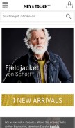 How mey-edlich.de looks like on a mobile device such as an iPhone.