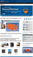 How meyerdistributing.com looks like on a mobile device such as an iPhone.