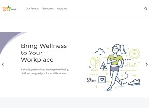 How meyouhealth.com looks like on a tablet such as an iPad.