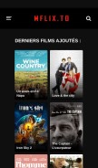 How mflix.to looks like on a mobile device such as an iPhone.
