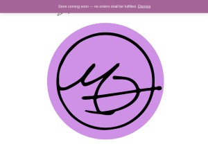 How michaelbaileyartist.com looks like on a tablet such as an iPad.