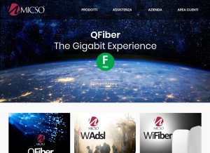 How micso.it looks like on a tablet such as an iPad.