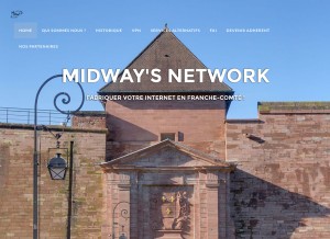 How midways-network.org looks like on a tablet such as an iPad.