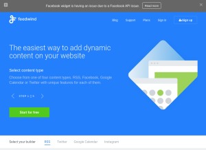 How mikle.com looks like on a tablet such as an iPad.