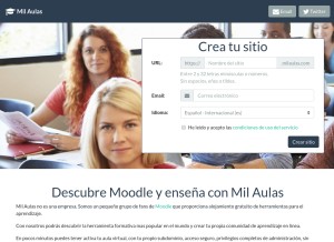 How milaulas.com looks like on a tablet such as an iPad.