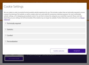 How miltenyibiotec.com looks like on a tablet such as an iPad.