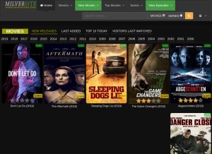 How milversite.club looks like on a tablet such as an iPad.