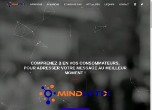 How mindlytix.com looks like on a tablet such as an iPad.