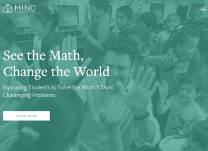 How mindresearch.org looks like on a tablet such as an iPad.