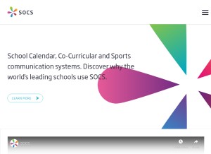 How misocs.com looks like on a tablet such as an iPad.