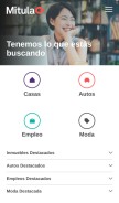 How mitula.mx looks like on a mobile device such as an iPhone.