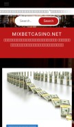 How mixbetcasino.net looks like on a mobile device such as an iPhone.