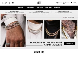 How mjjexclusive.com looks like on a tablet such as an iPad.