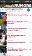 How mlbtraderumors.com looks like on a mobile device such as an iPhone.