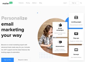 How mlsend2.com looks like on a tablet such as an iPad.