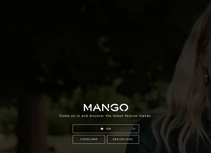 How mngbcn.com looks like on a tablet such as an iPad.