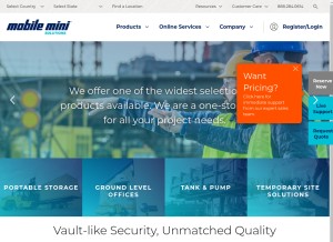 How mobilemini.com looks like on a tablet such as an iPad.