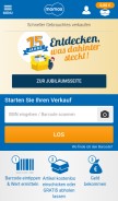 How momox.de looks like on a mobile device such as an iPhone.
