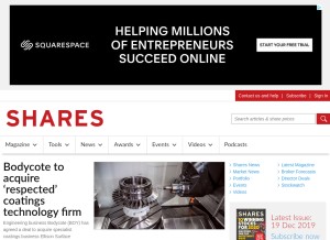 How moneyam.com looks like on a tablet such as an iPad.