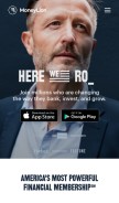 How moneylion.com looks like on a mobile device such as an iPhone.