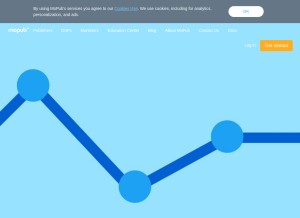 How mopubtrk.com looks like on a tablet such as an iPad.