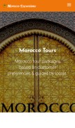 How morocco-excursion.com looks like on a mobile device such as an iPhone.