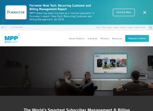 How mppglobal.com looks like on a tablet such as an iPad.