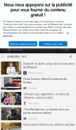 How msn.com looks like on a mobile device such as an iPhone.