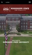 How msstate.edu looks like on a mobile device such as an iPhone.