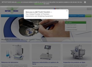 How mt.com looks like on a tablet such as an iPad.