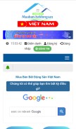How muaban-batdongsan.com.vn looks like on a mobile device such as an iPhone.