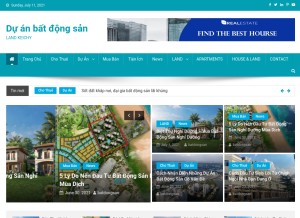 How muabanbatdongsanvn.com looks like on a tablet such as an iPad.