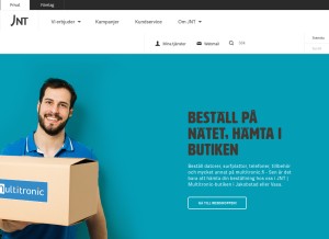 How multi.fi looks like on a tablet such as an iPad.