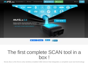 How munic.io looks like on a tablet such as an iPad.