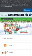 How muziker.sk looks like on a mobile device such as an iPhone.