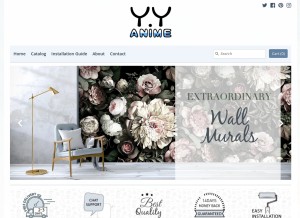 How mxywallpaper.com looks like on a tablet such as an iPad.