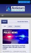 How myactv.net looks like on a mobile device such as an iPhone.