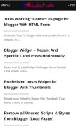 How mybloggingfunda.com looks like on a mobile device such as an iPhone.