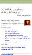 How mydailybible.org looks like on a mobile device such as an iPhone.