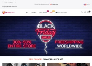 How mydeerly.com looks like on a tablet such as an iPad.