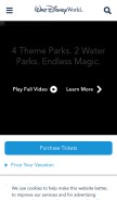 How mydisneyresorts.com looks like on a mobile device such as an iPhone.