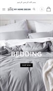 How myhomedecor.pk looks like on a mobile device such as an iPhone.