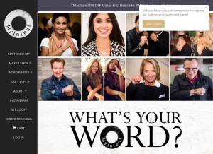 How myintent.org looks like on a tablet such as an iPad.