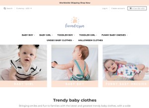 How mylavendersun.com looks like on a tablet such as an iPad.