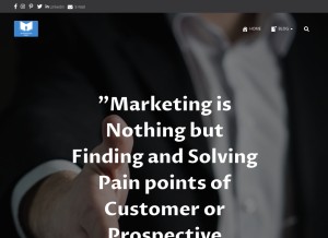 How mymarketingdiary.co.in looks like on a tablet such as an iPad.