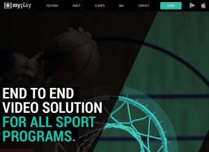 How myplay.com looks like on a tablet such as an iPad.