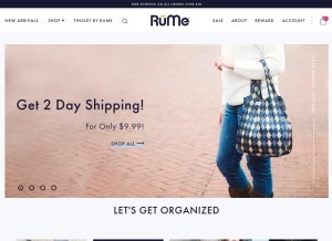How myrume.com looks like on a tablet such as an iPad.