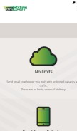 How mysmtp3.com looks like on a mobile device such as an iPhone.