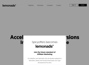How myspicylinks.com looks like on a tablet such as an iPad.