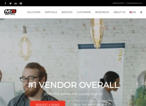 How mywebgrocer.com looks like on a tablet such as an iPad.